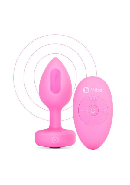 B-Vibe Vibrating Heart Plug S/M