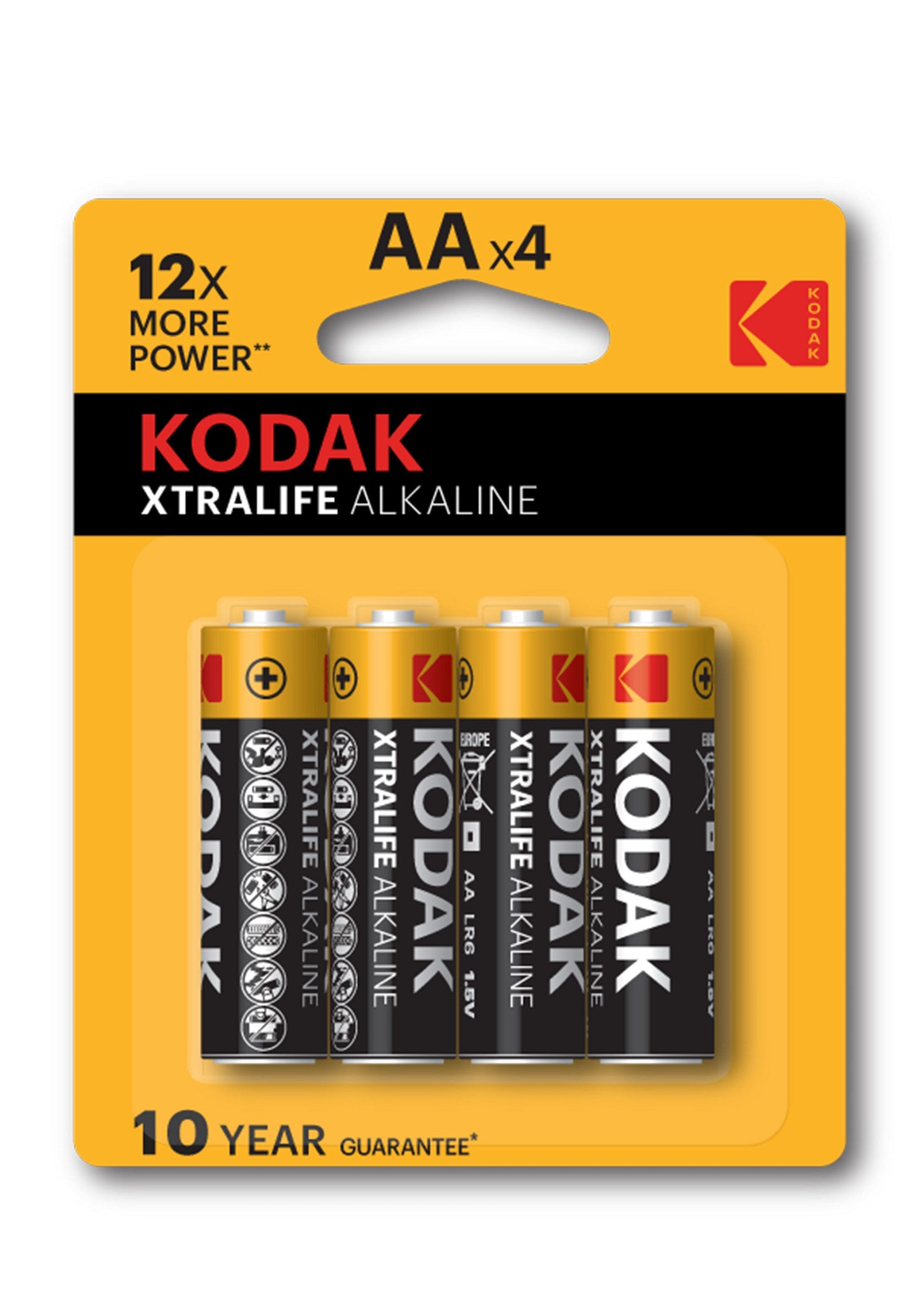 Kodak XTRALIFE Alk AA 20x4 Kodak XTRALIFE Alk AA 20x4