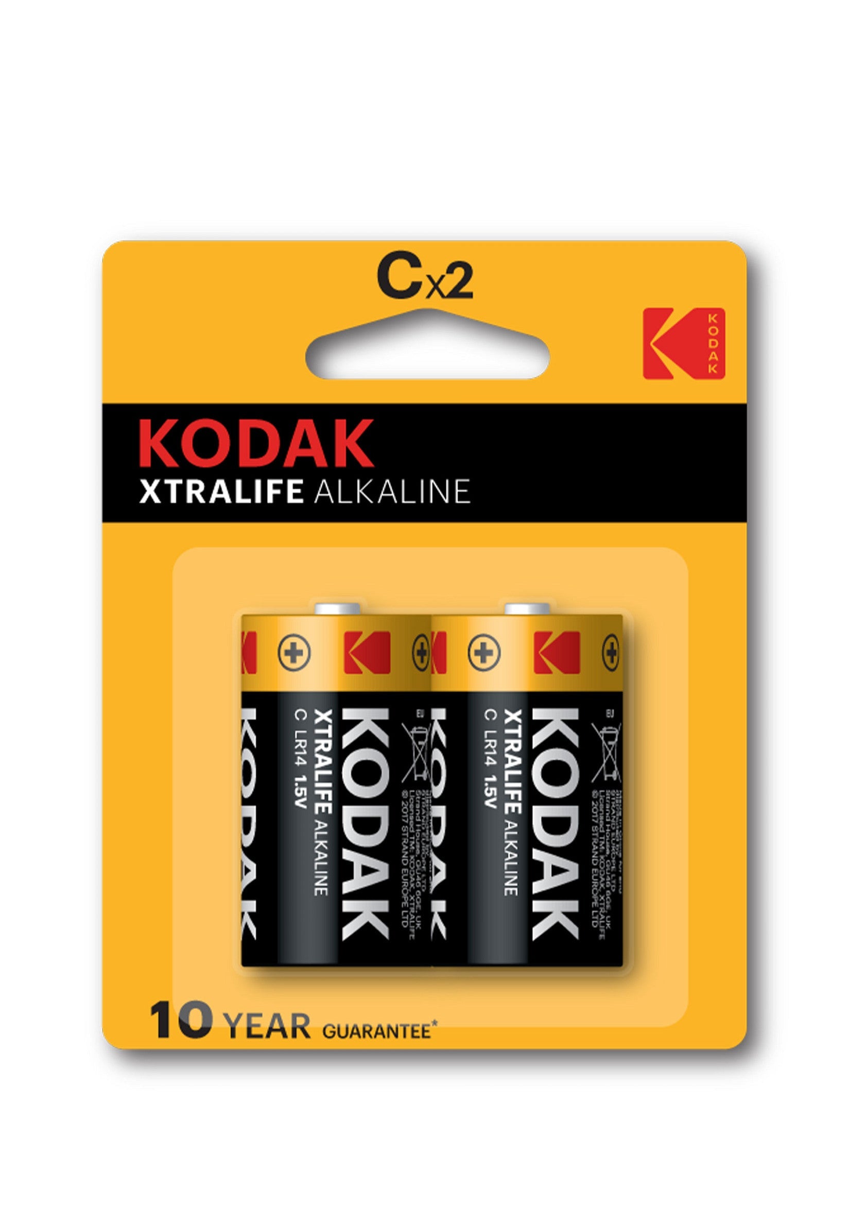 Kodak XTRALIFE Alk C-Cell 10x2 Kodak XTRALIFE Alk C-Cell 10x2