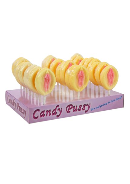 Candy Pussy Lollipop 24 pcs