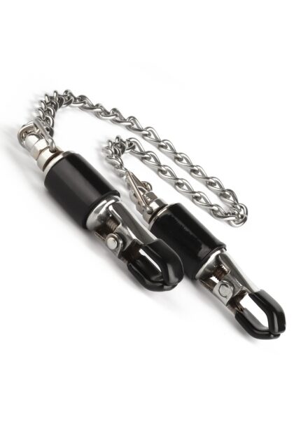 Barrel Tit Clamps With Chain