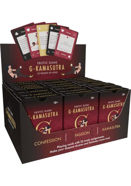 G Kamasutra cards 24 pcs ENG/FR/DE