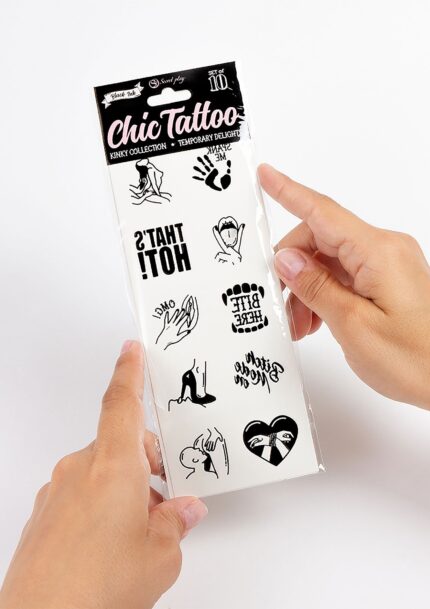 Kinky Chic Temporary Tattoo