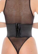 Croco Front Waist Cincher