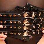 Buckled Front Waist Cincher