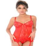 Lace Cami Corset with string