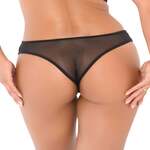 Lace string with straps