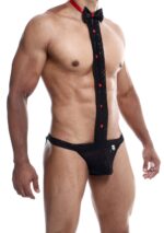 MOB Tuxedo Lace Thong