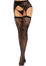 Lace Thigh Highs and Garter Belt