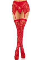 Lace Thigh Highs and Garter Belt