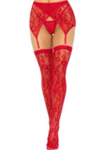 Lace Thigh Highs and Garter Belt