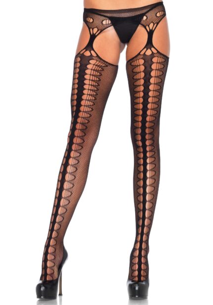 Scale Net Suspender Hose