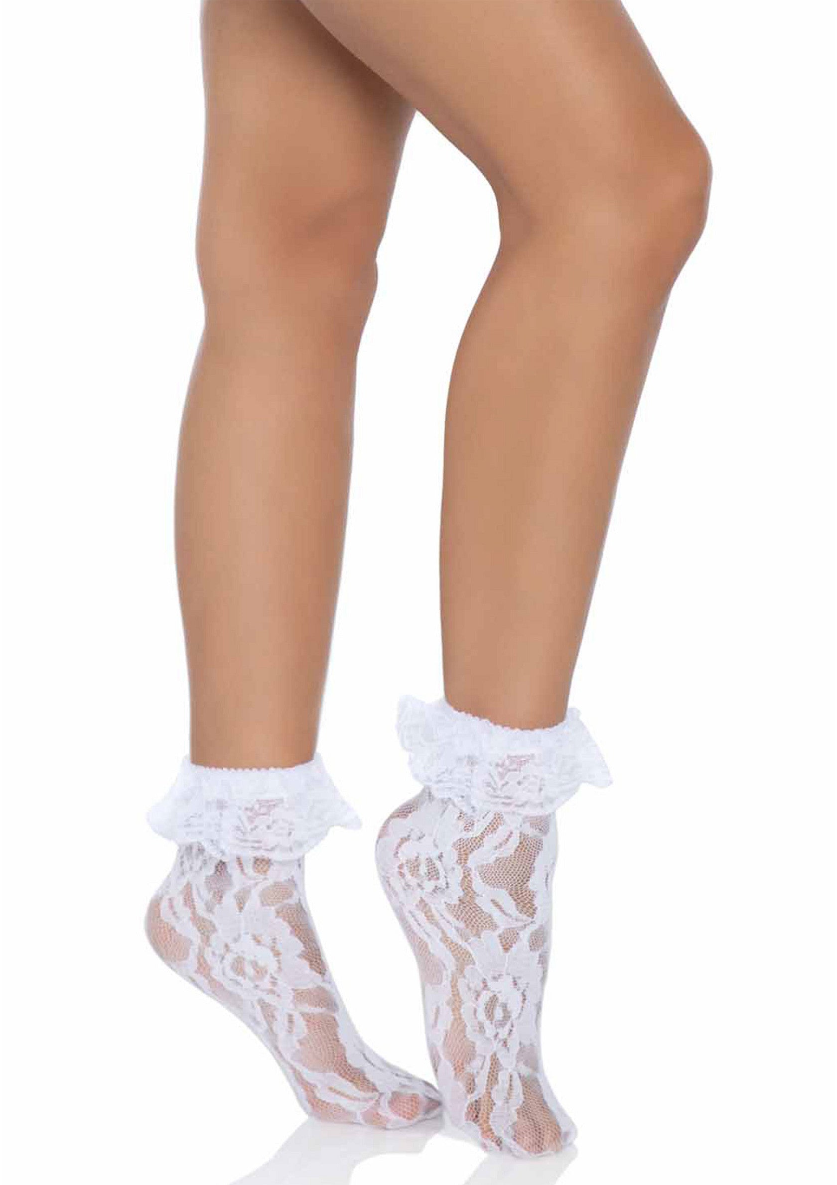 Lace Socks with Ruffle Lace Socks with Ruffle