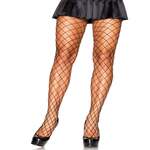 Elastane Diamond Fishnet Pantyhose