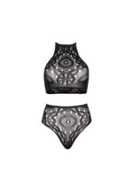 Halter Crop Top and High Waist Thong