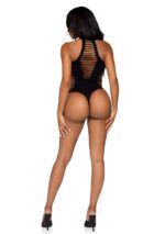 Shredded Racer Back Thong Bodysuit
