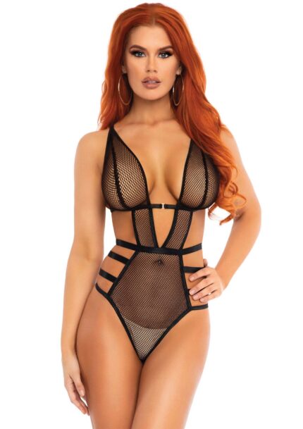 Strappy Teddy With Adjustable Straps