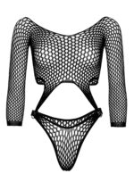 Long Sleeve Bodysuit with Thong Back