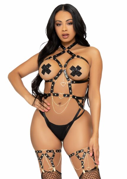 Vegan Leather Harness
