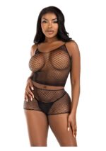 Twist Net Tank Top and Boyshorts