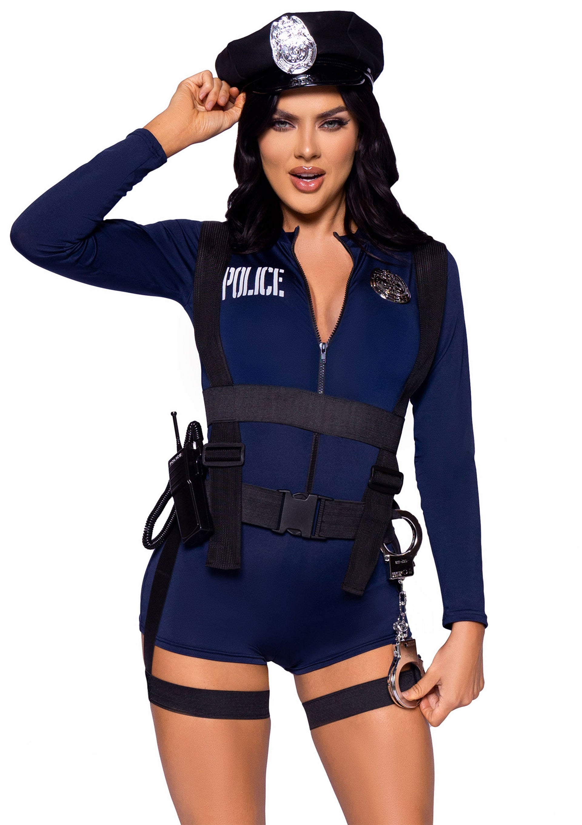 Flirty Cop Romper