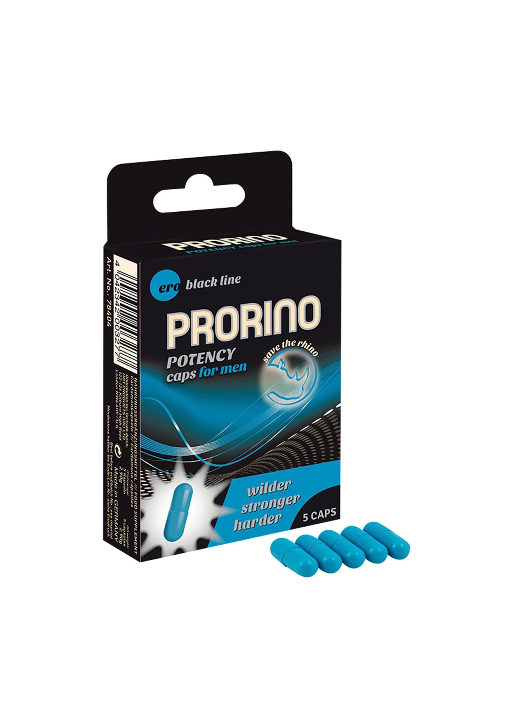 Prorino Potency Caps For Men 5 pcs Prorino Potency Caps For Men 5 pcs