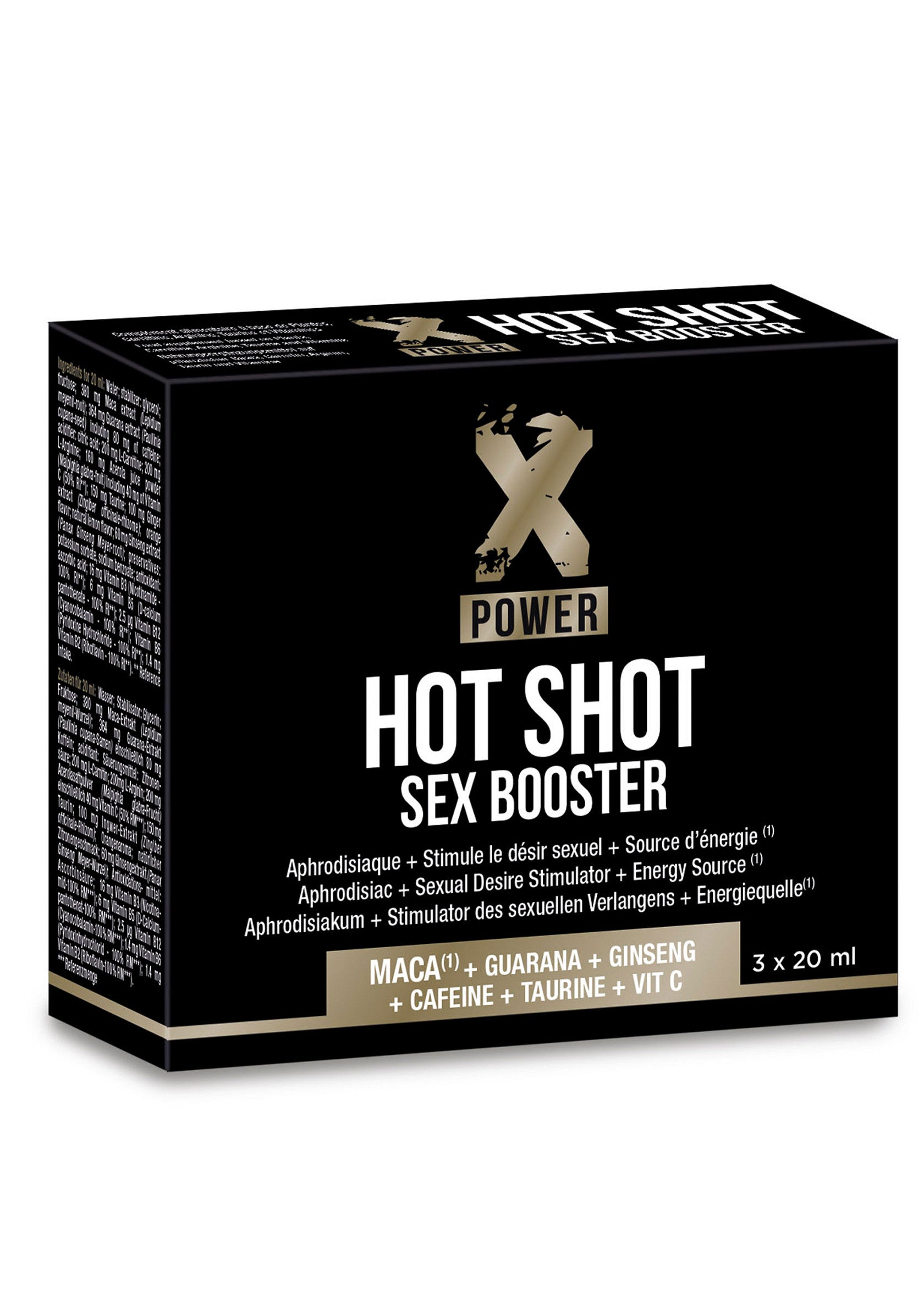 Hot Shot Sex Booster 3 shots Hot Shot Sex Booster 3 shots