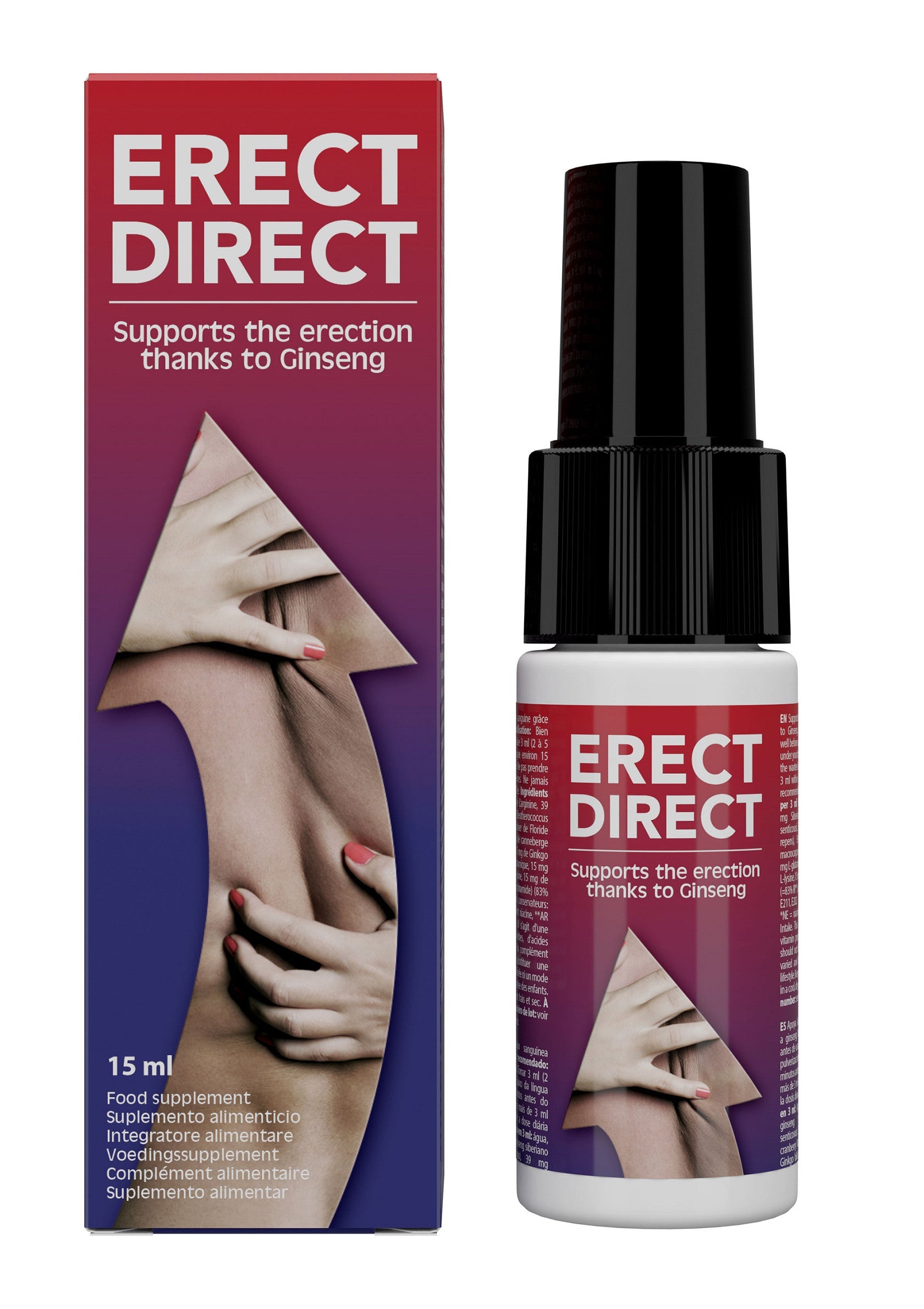 Erect Direct Spray 15 ml Erect Direct Spray 15 ml