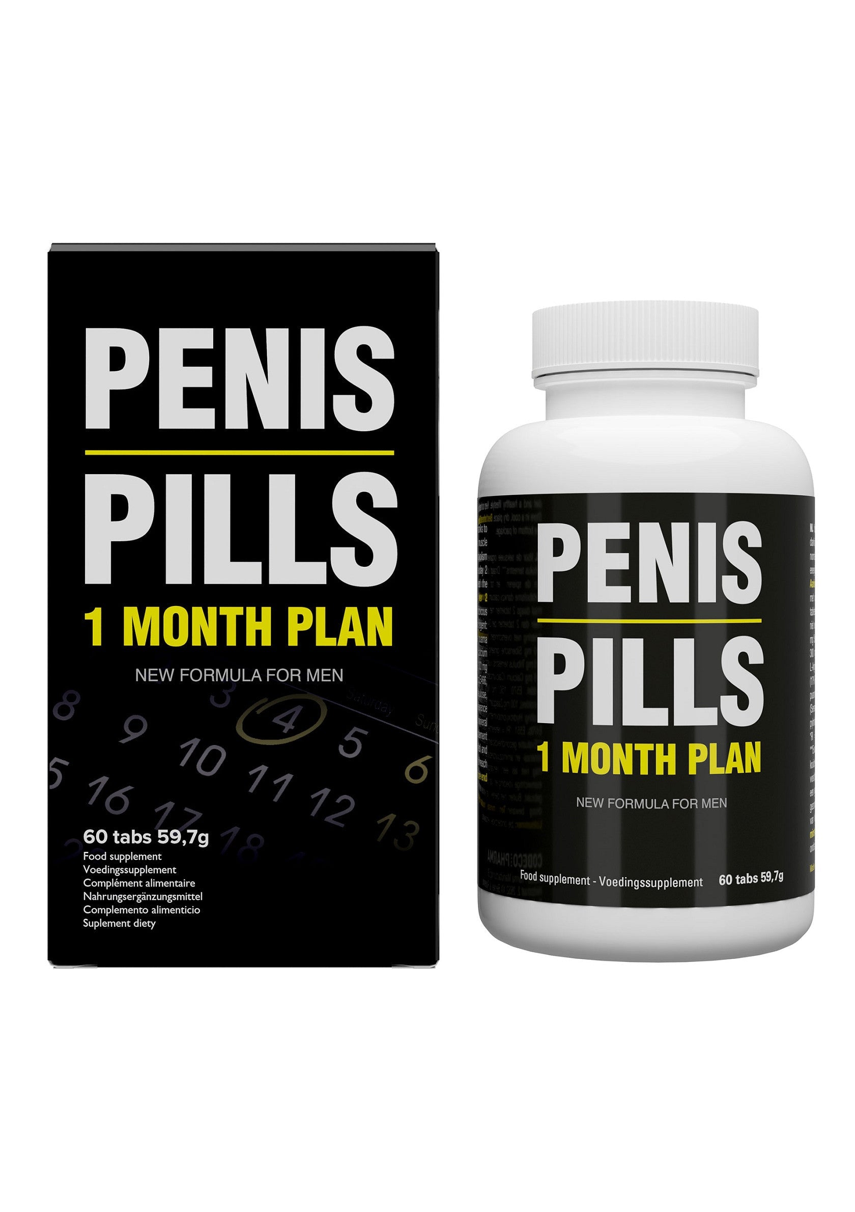 Penis Pills 1 Month Plan 60 pcs Penis Pills 1 Month Plan 60 pcs