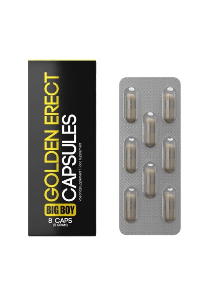Big Boy Golden Erect Capsules 8 pcs