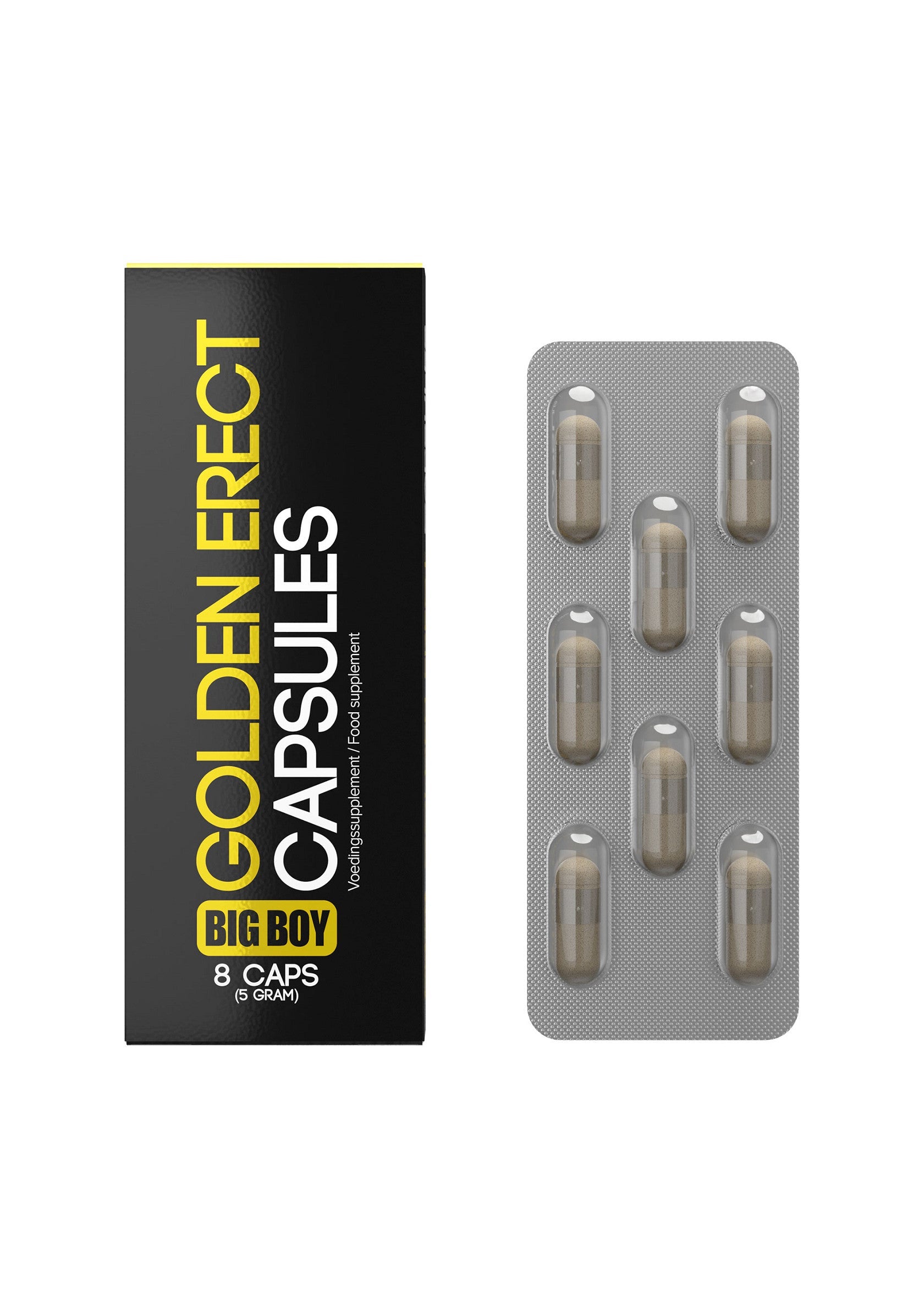 Big Boy Golden Erect Capsules 8 pcs Big Boy Golden Erect Capsules 8 pcs