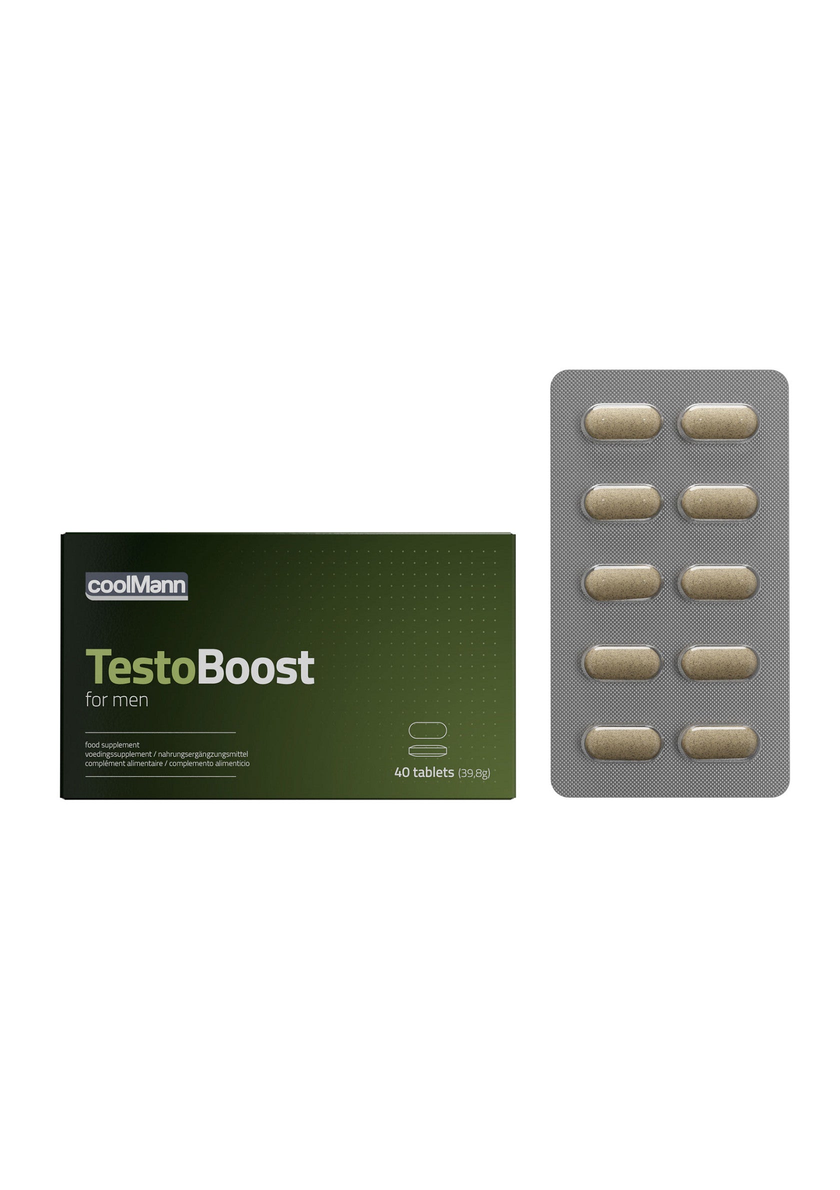 CoolMann Testoboost 40 pcs CoolMann Testoboost 40 pcs