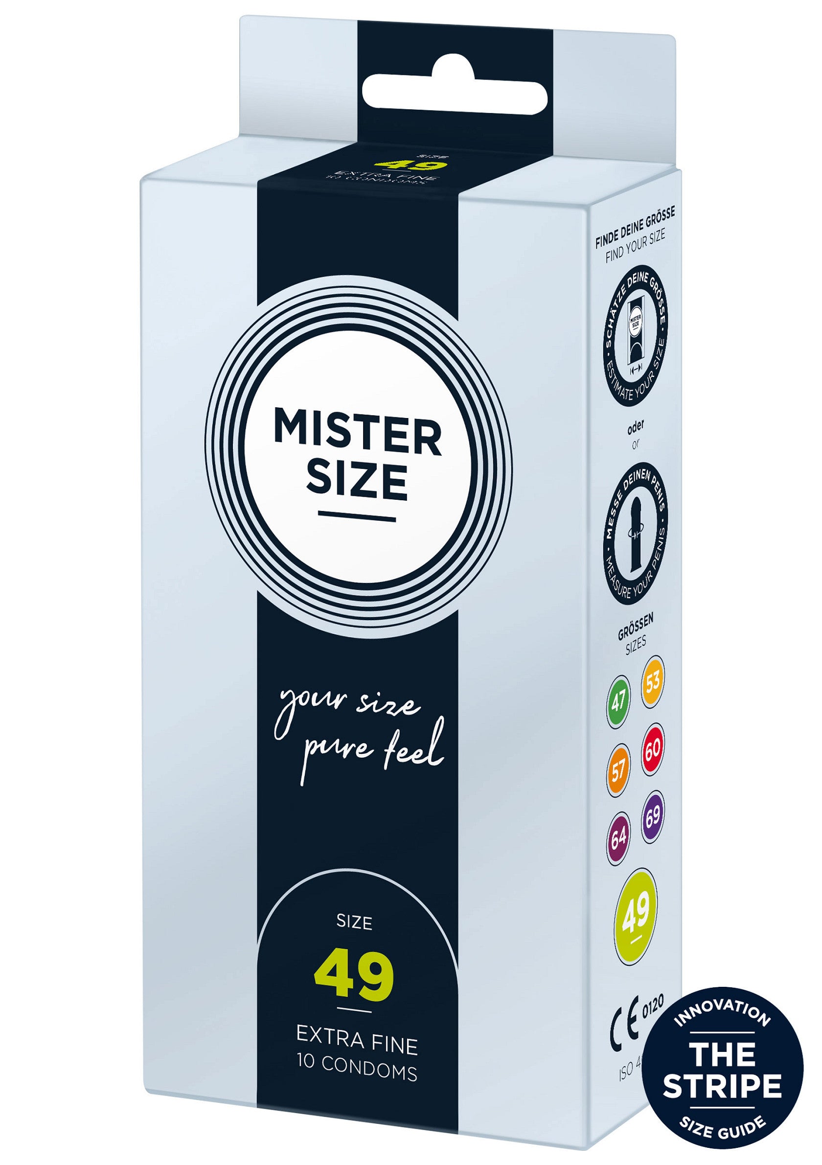 MISTER SIZE 49mm Condoms 10pcs