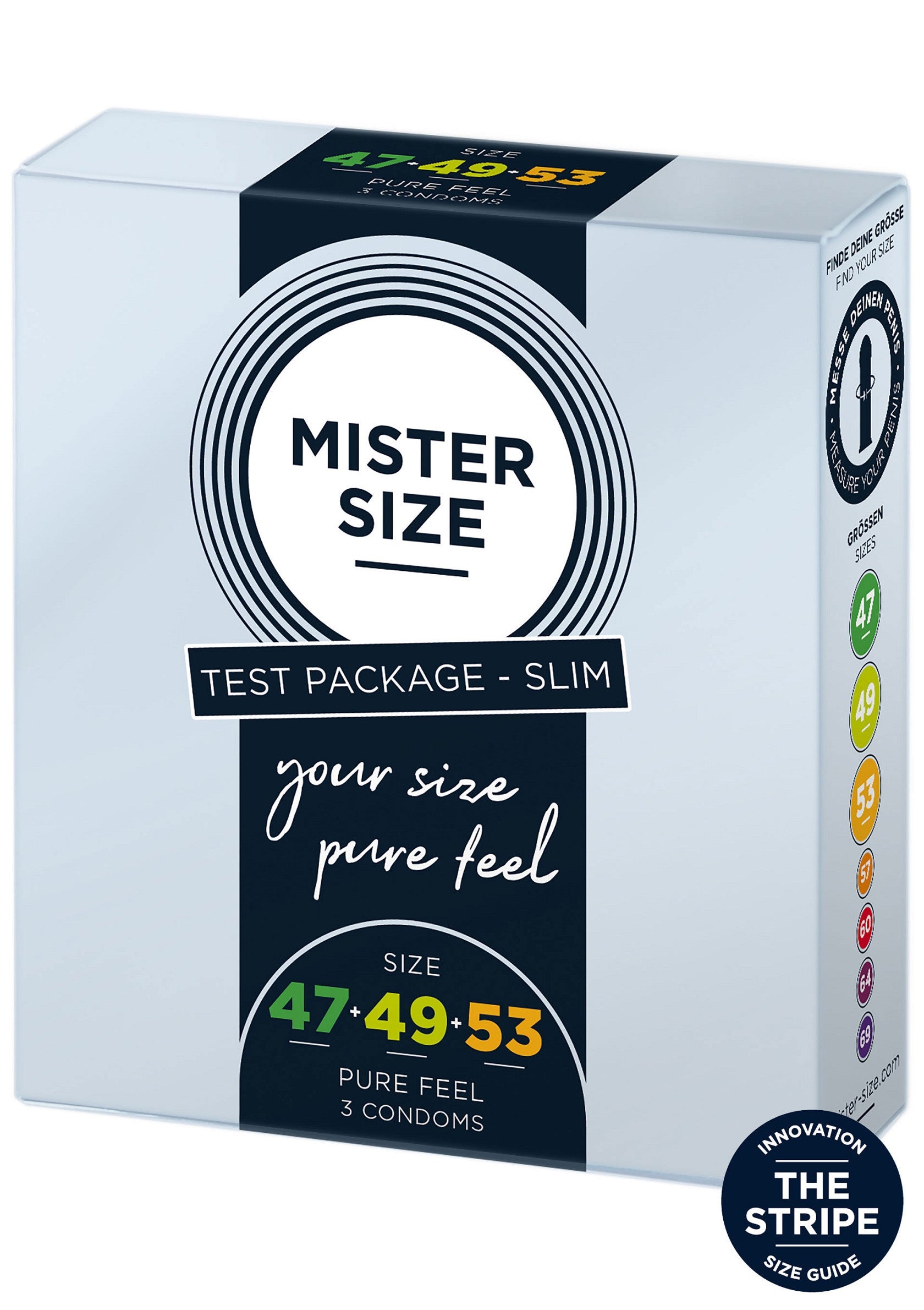 MISTER SIZE 47-49-53mm 3-pack