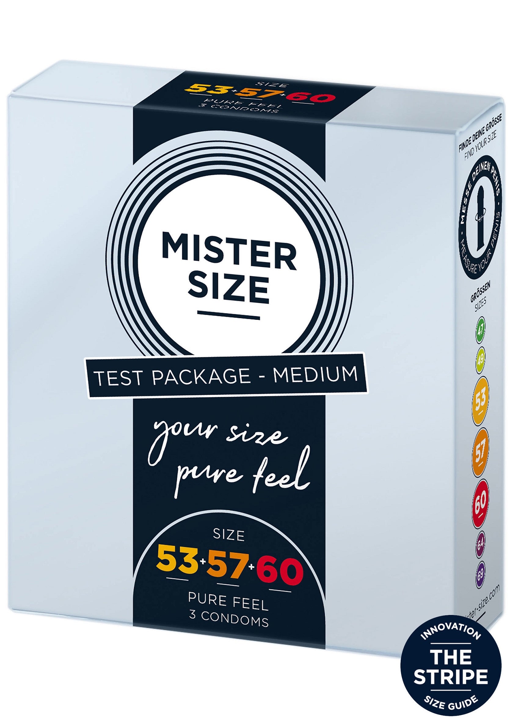 MISTER SIZE 53-57-60mm 3-pack