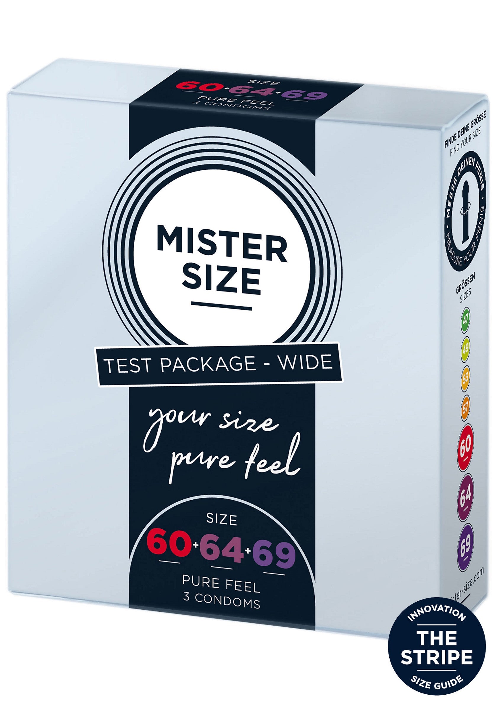 MISTER SIZE 60-64-69mm 3-pack