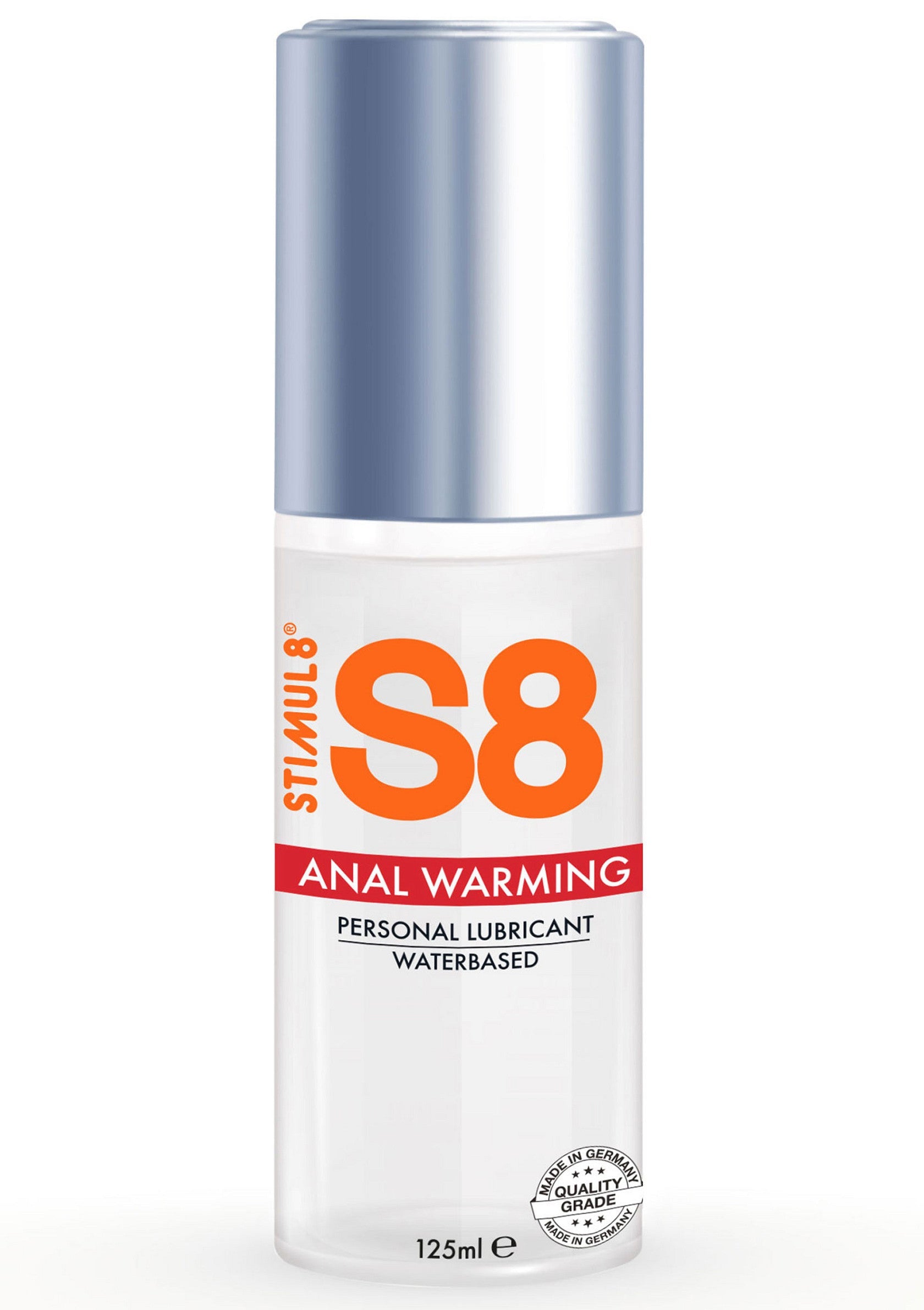 S8 Warming Anal Lubricant 125 ml