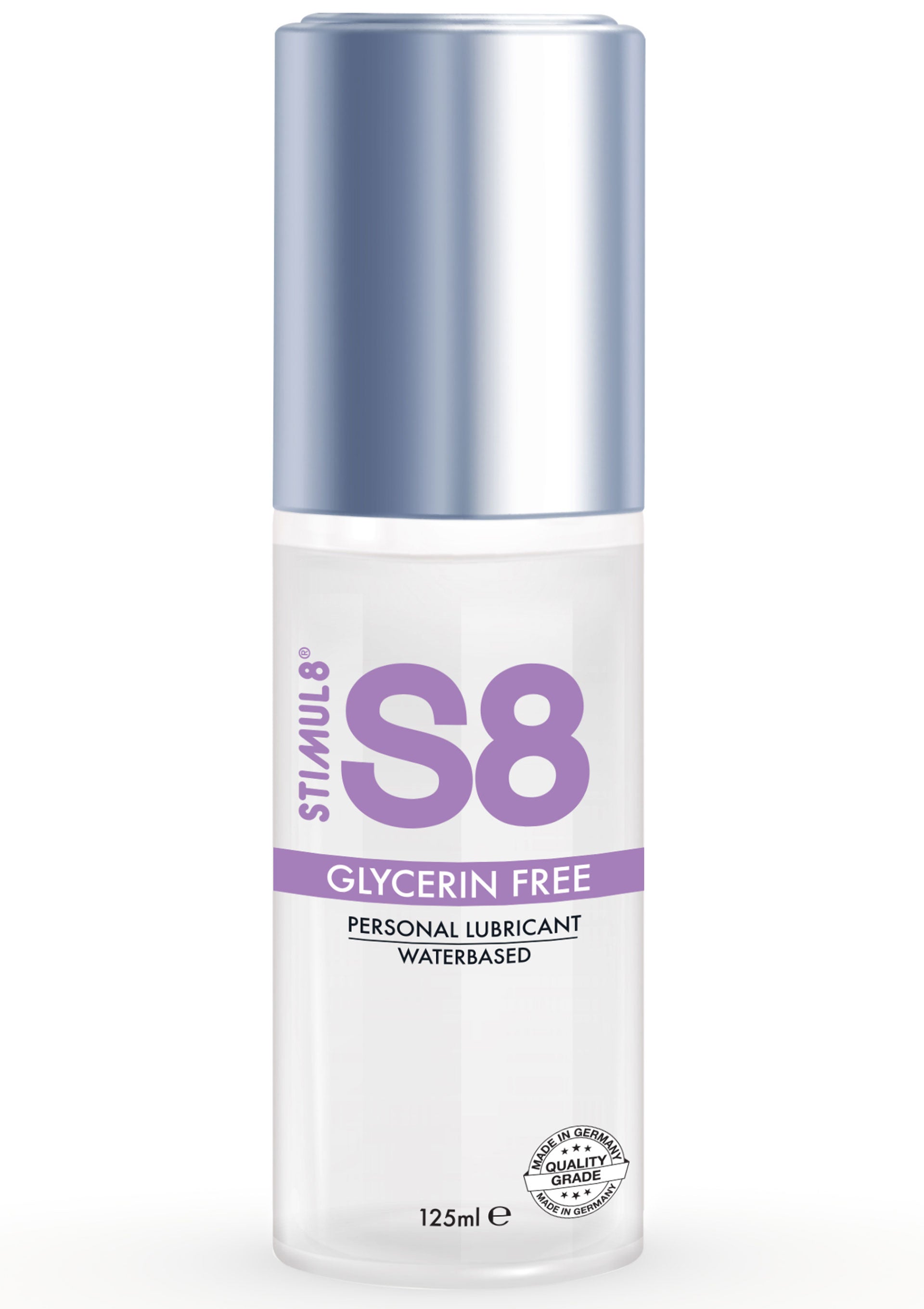 S8 Glycerin Free Lubricant 125 ml